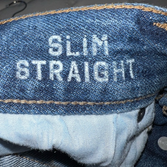 Aeropostale Slim Straight Distressed Jeans - Picture 7 of 9